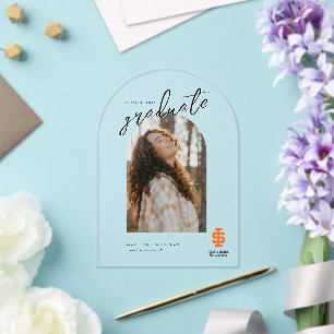 Idaho State University Official Logo Design Acrylic Invitations