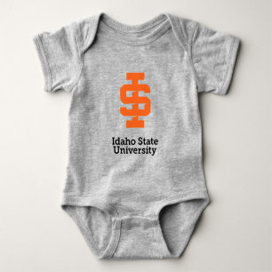 Idaho State University Official Logo Design Baby Bodysuit