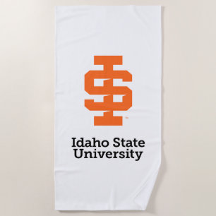 Idaho State University Official Logo Design Beach Towel