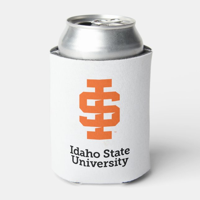 Idaho State University Official Logo Design Can Cooler (Can Front)