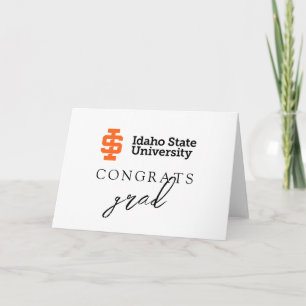 Idaho State University Official Logo Design Card