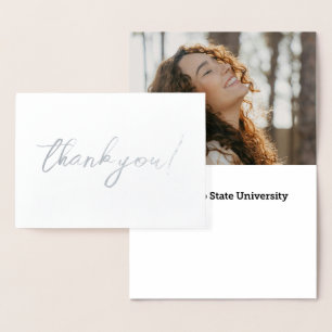 Idaho State University Official Logo Design Foil Card
