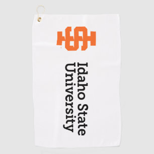 Idaho State University Official Logo Design Golf Towel