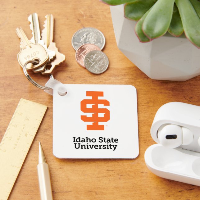 Idaho State University Official Logo Design Key Ring (Desk)