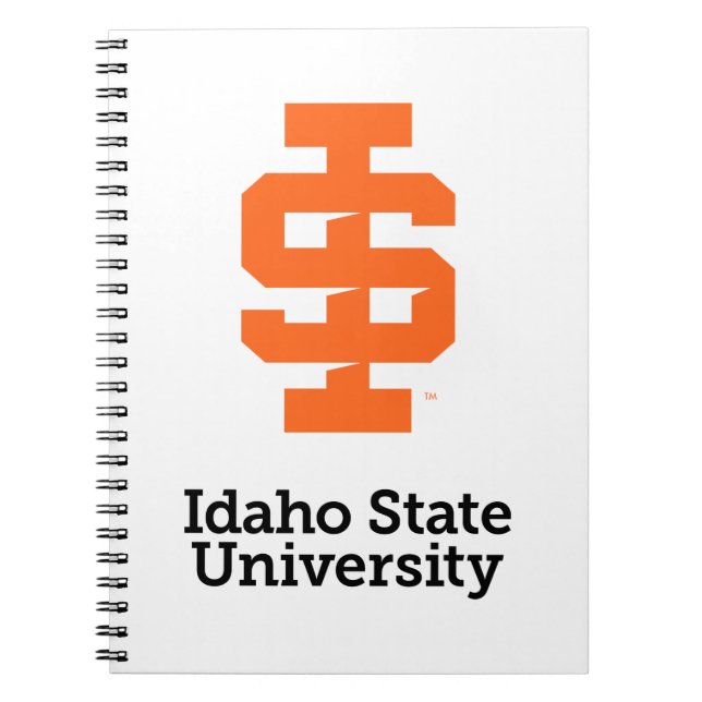 Idaho State University Official Logo Design Notebook (Front)