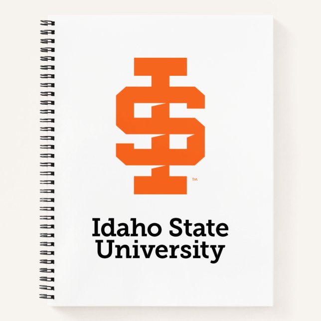 Idaho State University Official Logo Design Notebook (Front)