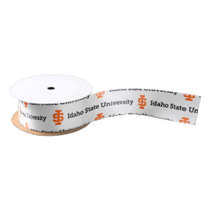 Idaho State University Official Logo Design Satin Ribbon