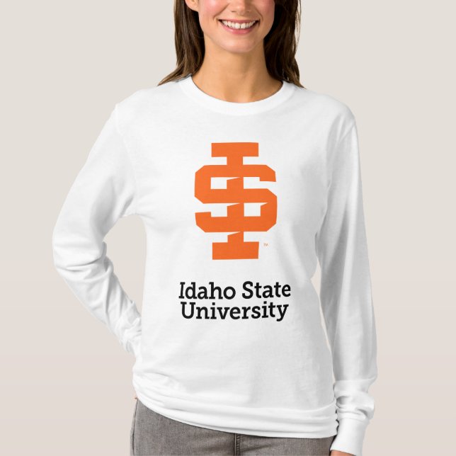 Idaho State University Official Logo Design T-Shirt (Front)