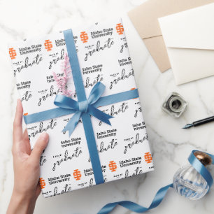 Idaho State University Official Logo Design Wrapping Paper