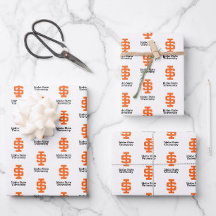 Idaho State University Official Logo Design Wrapping Paper Sheet