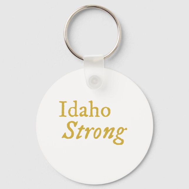 Idaho Strong  Key Ring (Front)