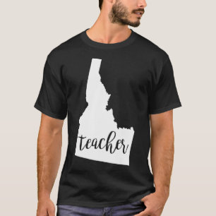 Idaho Teacher Education Home State Byck To School  T-Shirt