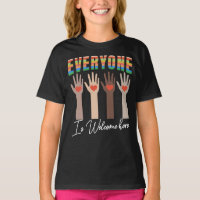 Idaho teacher, fist hand support, everyone is welc