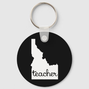 Idaho Teacher Outing Gift Cool Motivational Countr Key Ring