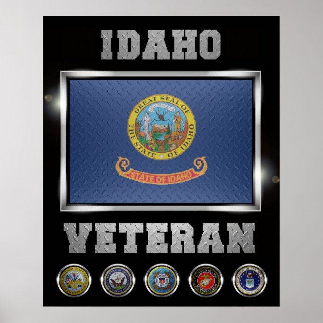 Idaho Veteran poster (Front)