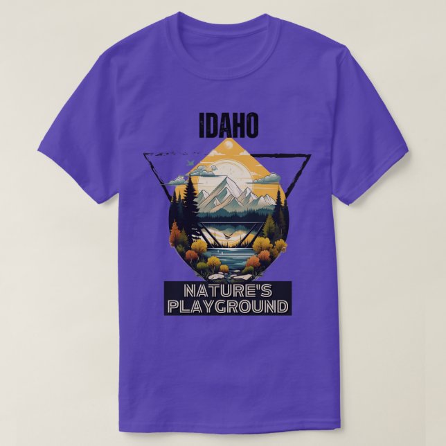 IDAHO vibes 2 T-Shirt (Design Front)