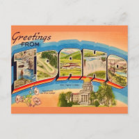 Idaho Vintage Postcard