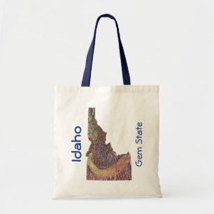 Idahoan Map Bag