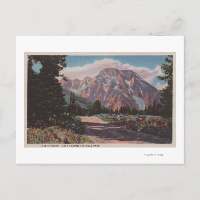 IdahoView of Grand Teton National ParkIdaho Postcard (Front)
