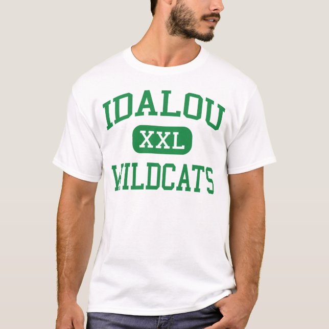 Idalou - Wildcats - High School - Idalou Texas T-Shirt (Front)