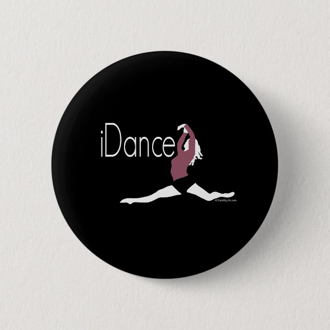 idance 6 cm round badge (Front)