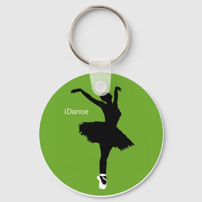 iDance (Green) Key Ring (Front)