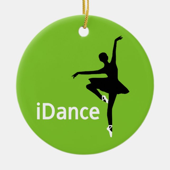 iDance (I Dance) Ornament (Front)