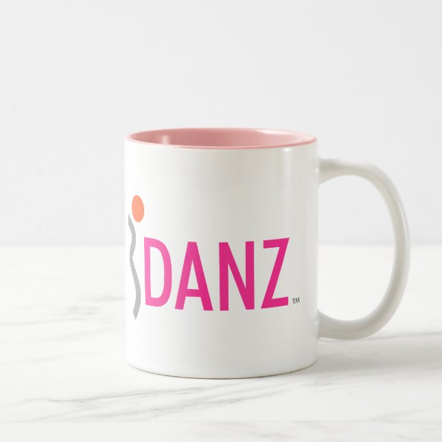 iDANZ Pink Logo Mug (Right)
