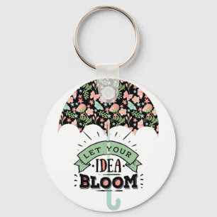 Idea Bloom Umbrella Key Ring