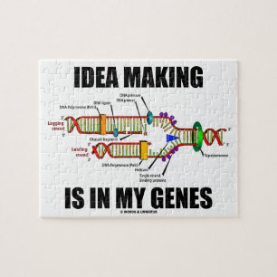 Idea Making Is In My Genes (DNA Replication) Jigsaw Puzzle