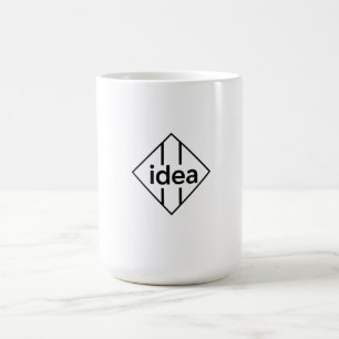 IDEA Typography Design Coffee Mug