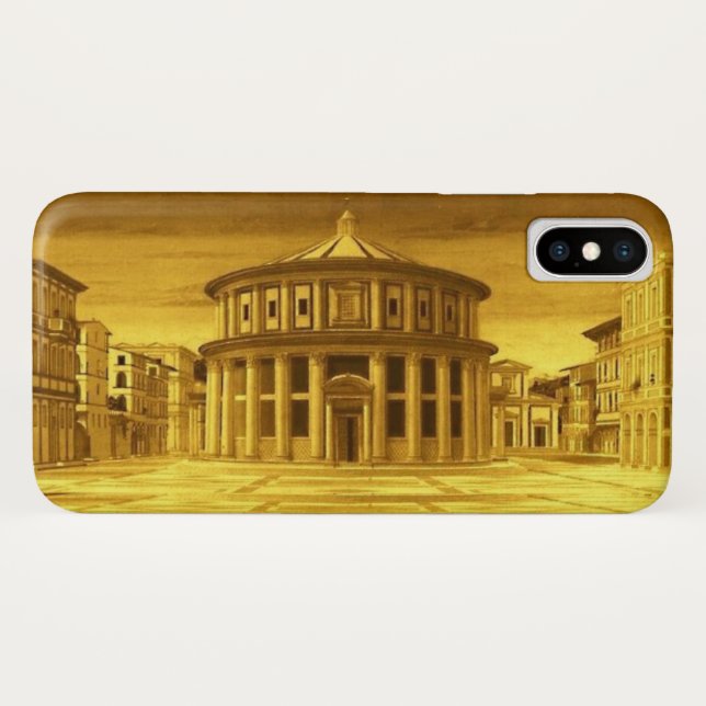 IDEAL CITY Renaissance Architect ,Gold Yellow Case-Mate iPhone Case (Back (Horizontal))