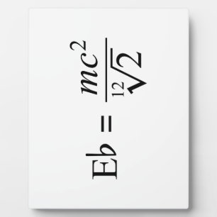 Ideal for the Music and Science geek! Plaque