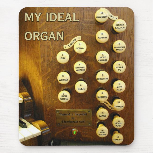Ideal organ mousepad (Front)