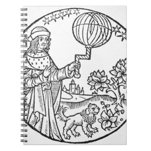 Ideal Portrait of Aristotle (384-322 BC), copy of Spiral Notebook