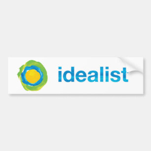 Idealist Bumper Sticker