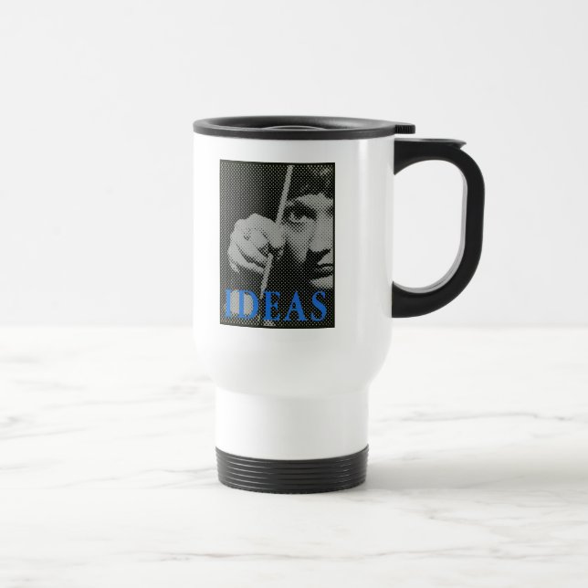 Ideas - 1981 promo graphic travel mug (Right)