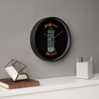 Ideas Coffee BFTG Clock