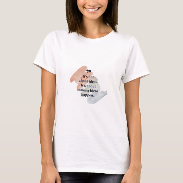 Ideas t-shirt design (Front)