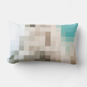 Idée cadeau - Coussin long Pixel Art Lumbar Cushion