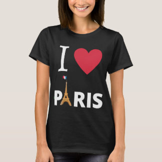 Idée Cadeau Voyeau: I Love Paris, Psg, France T-Shirt
