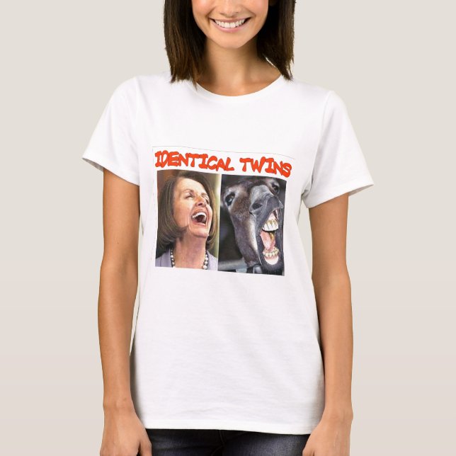 IDENTICAL TWINS T-Shirt (Front)