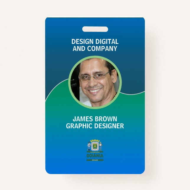 Identification badge ID badge (Front)