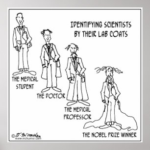 Identification Guide To Scientists Poster