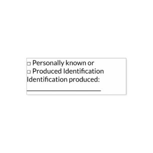 Identification Stamp