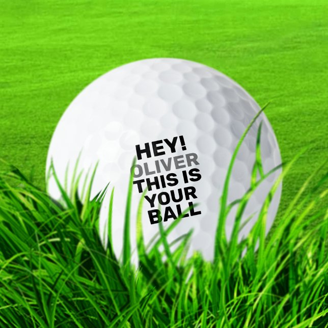 Identify Lost Golf Ball with Name  (Creator Uploaded)