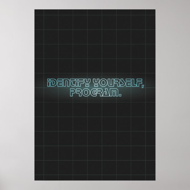 Identify Yourself Poster/Print Poster (Front)