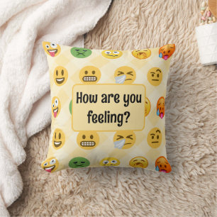 Identifying feelings classroom peace corner  cushion