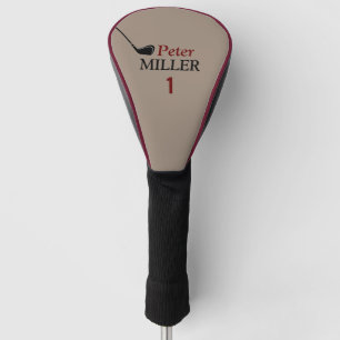identifying mark for a golfer golf head cover