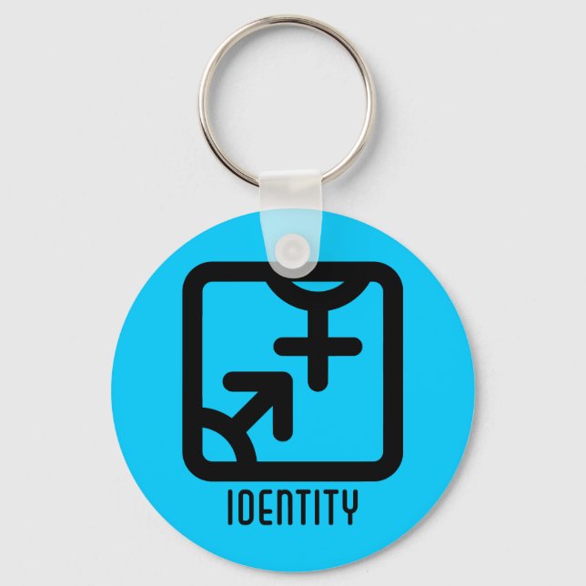 Identity : Both Light Keychain (Front)